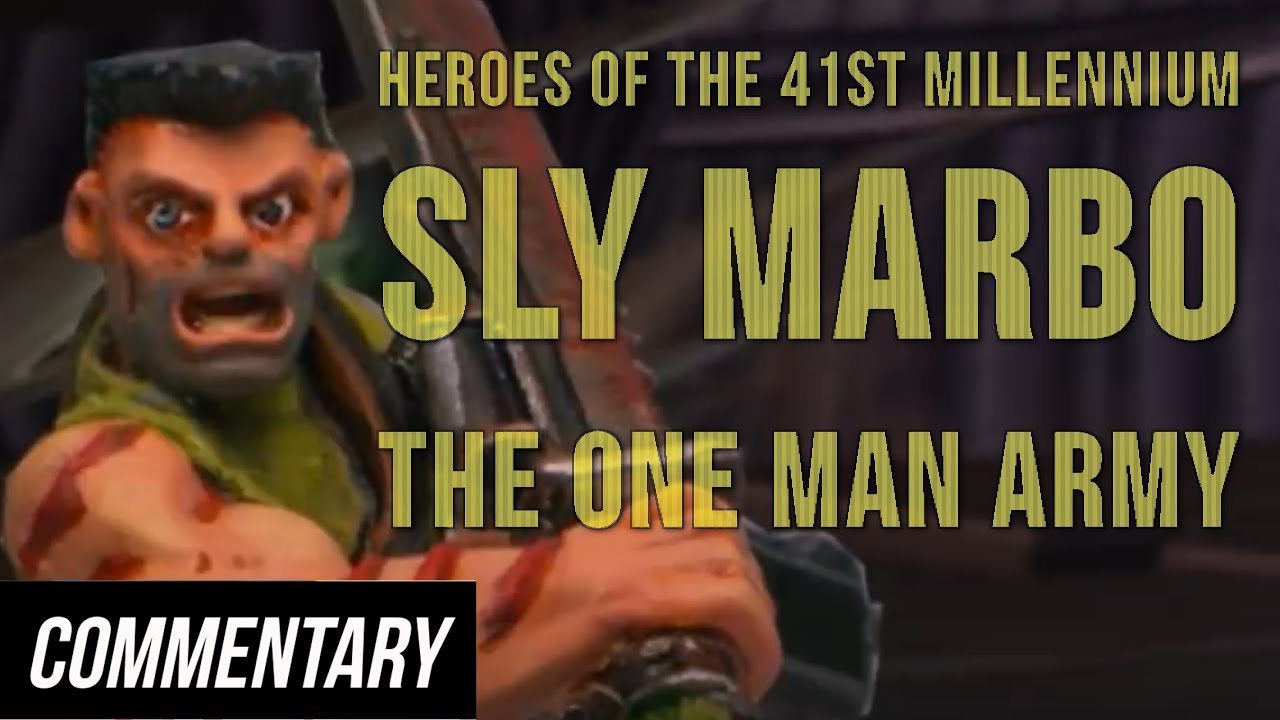 [Blind Reaction] Heroes of the 41st Millennium: Sly Marbo, One Man Army
