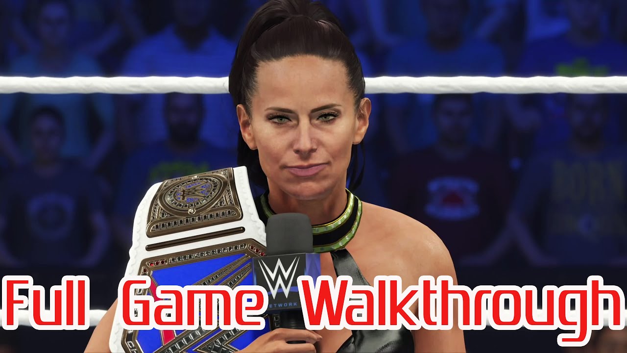 WWE 2K23 MyRise The Legacy Full Game Walkthrough No Commentary 4K