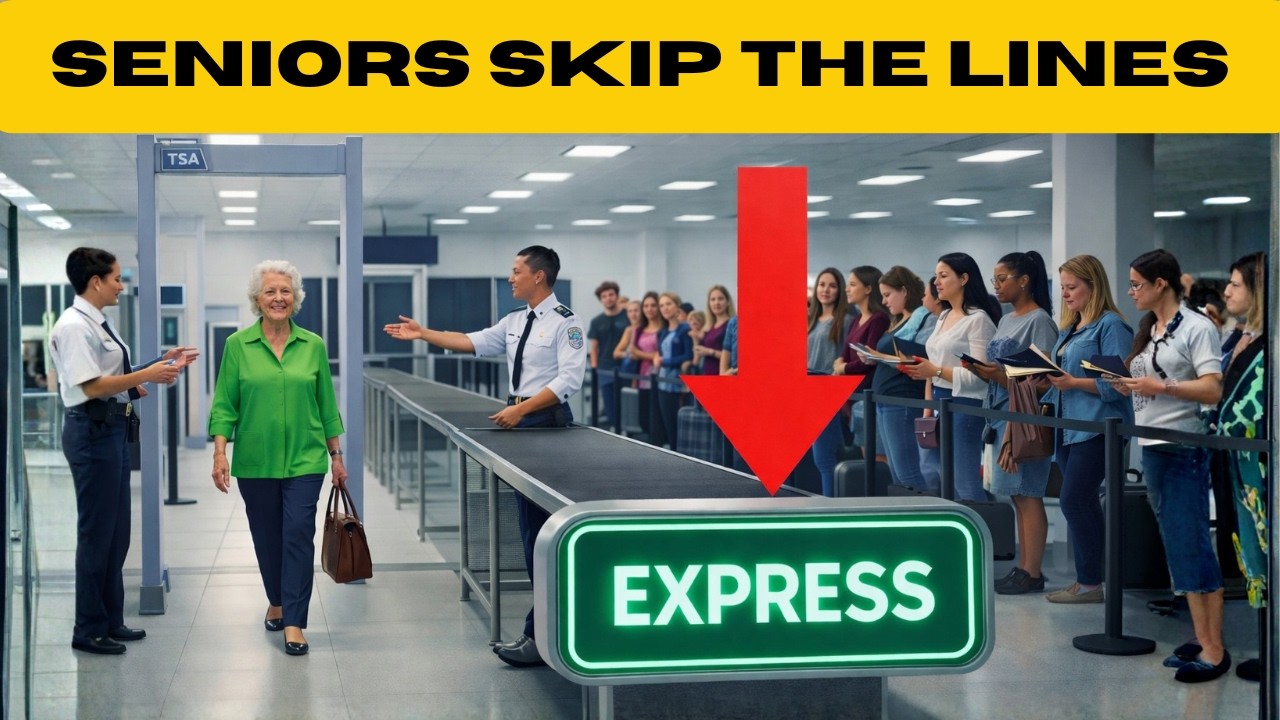 Flying After 60? Unlock these 6 Airport Perks that Could Save You Hundreds