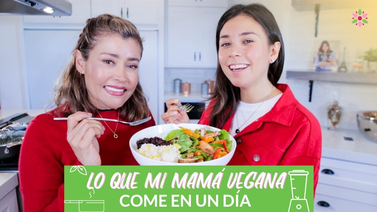 LO QUE MI MAMÁ COME EN UN DÍA VEGANO I Rawvana