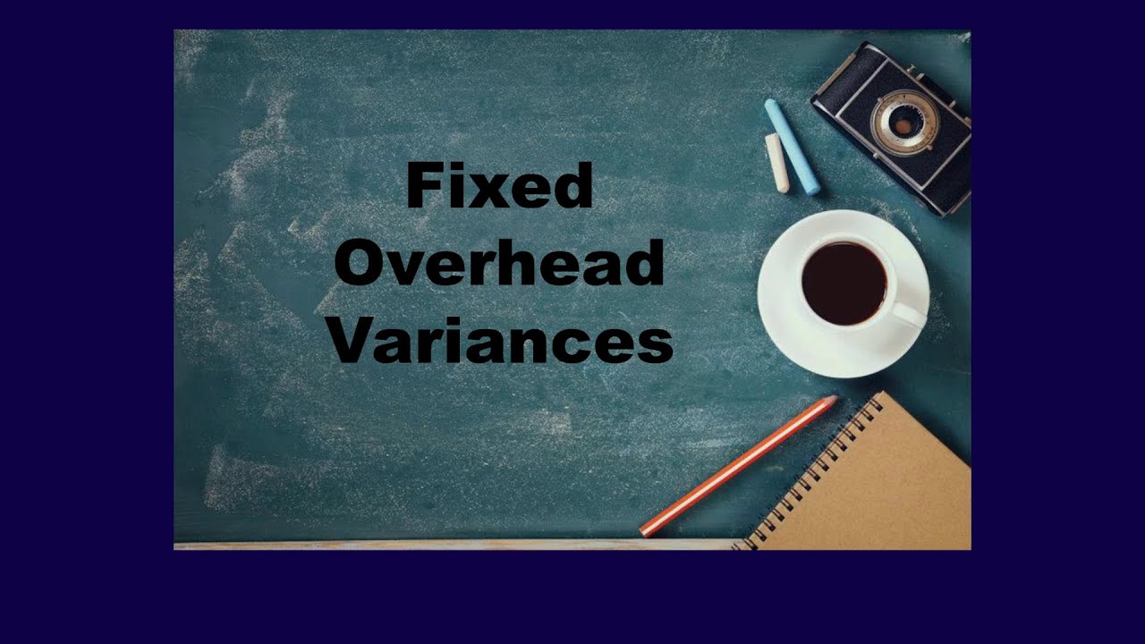Chapter 12, Video 5, Calculate fixed overhead variances, an Example!