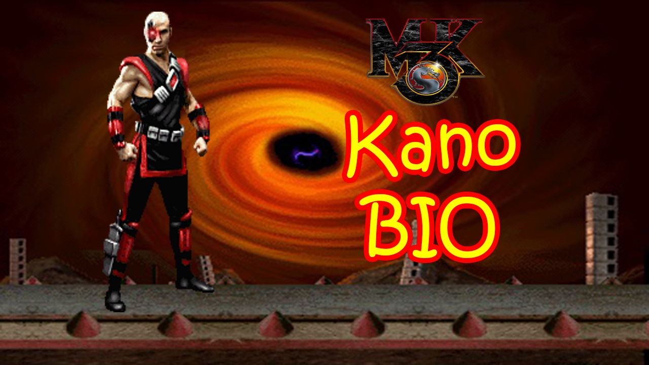 UMK3 / MK3 - Kano BIO (Mortal Kombat 3 Attract Mode)