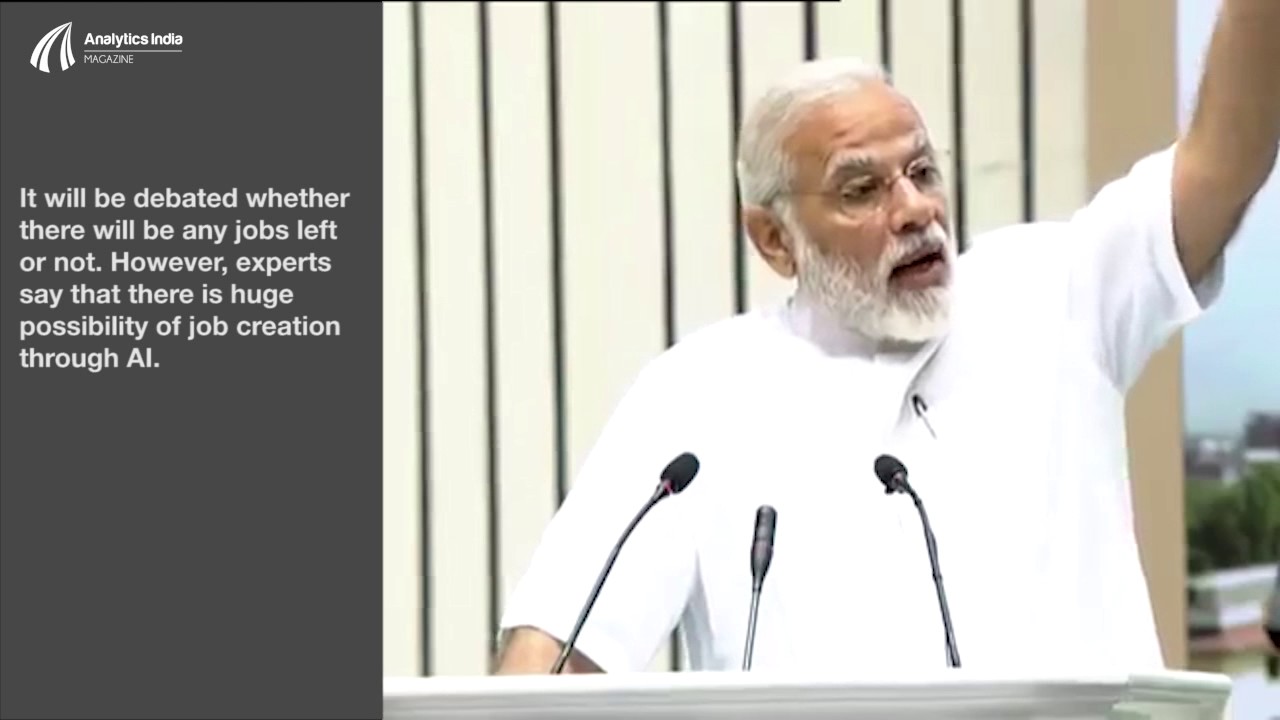 PM Modi Speaks of Artificial Intelligence again