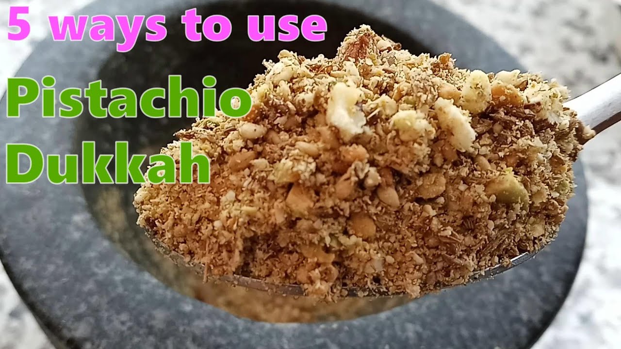 My daughter's favorite spice blend: Pistachio Dukkah