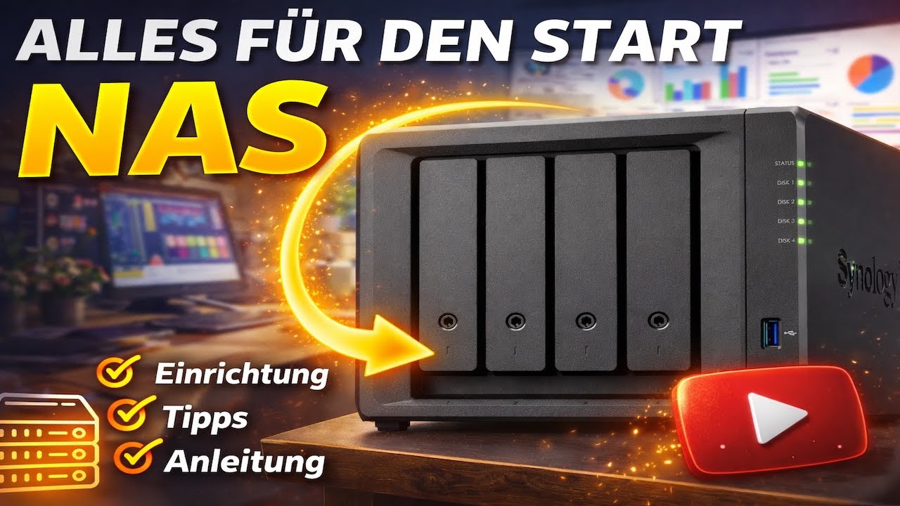 Für deinen perfekten NAS Start!