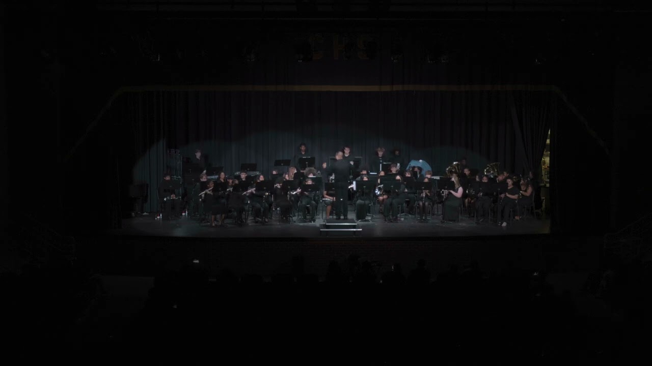 Into the Raging River, performed by the Cartersville High School Concert Band