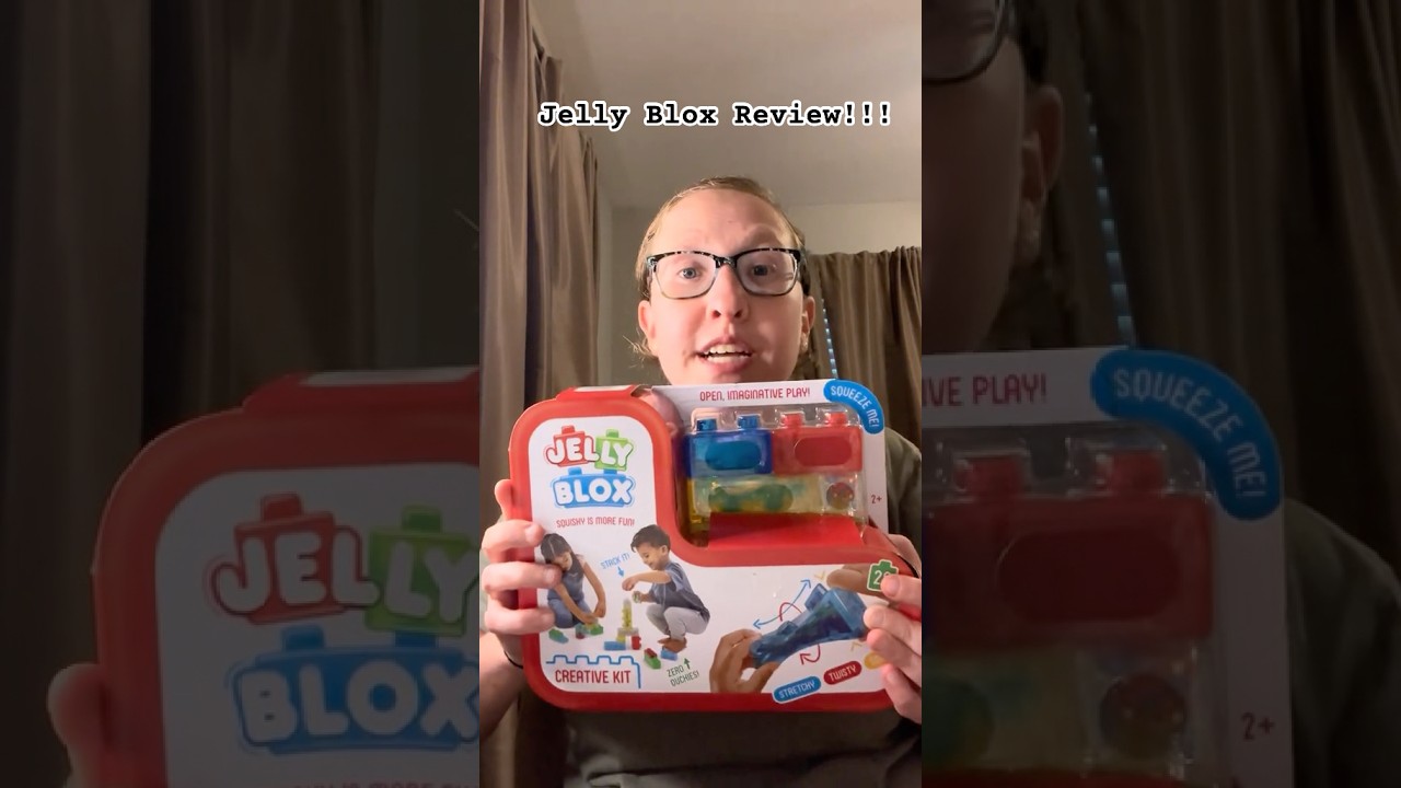 Jelly Blox Review!!! #fidgettoysplus  #fidgettoys #fidget #sensoryplay #building #stressrelief
