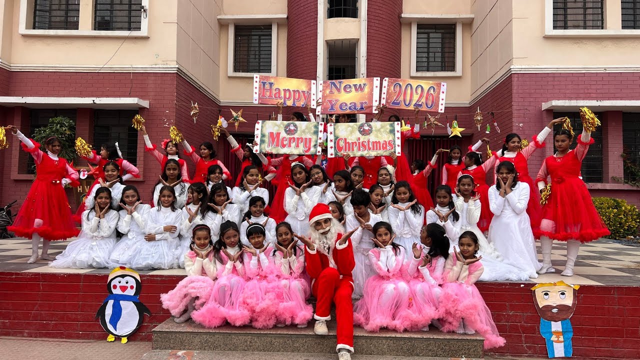A joyous and vibrant Pre-Christmas Celebration at Happy Valley School, Bhagalpur 
