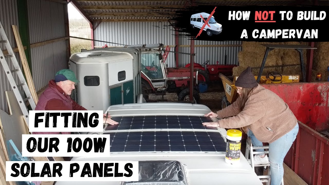 FITTING 100W RENOGY FLEXIBLE SOLAR PANELS | EPISODE 11