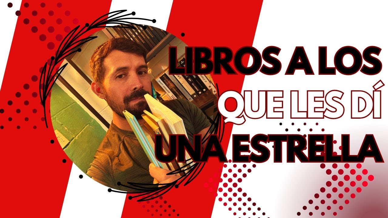 LIBROS CON UNA ESTRELLA -  #booktube