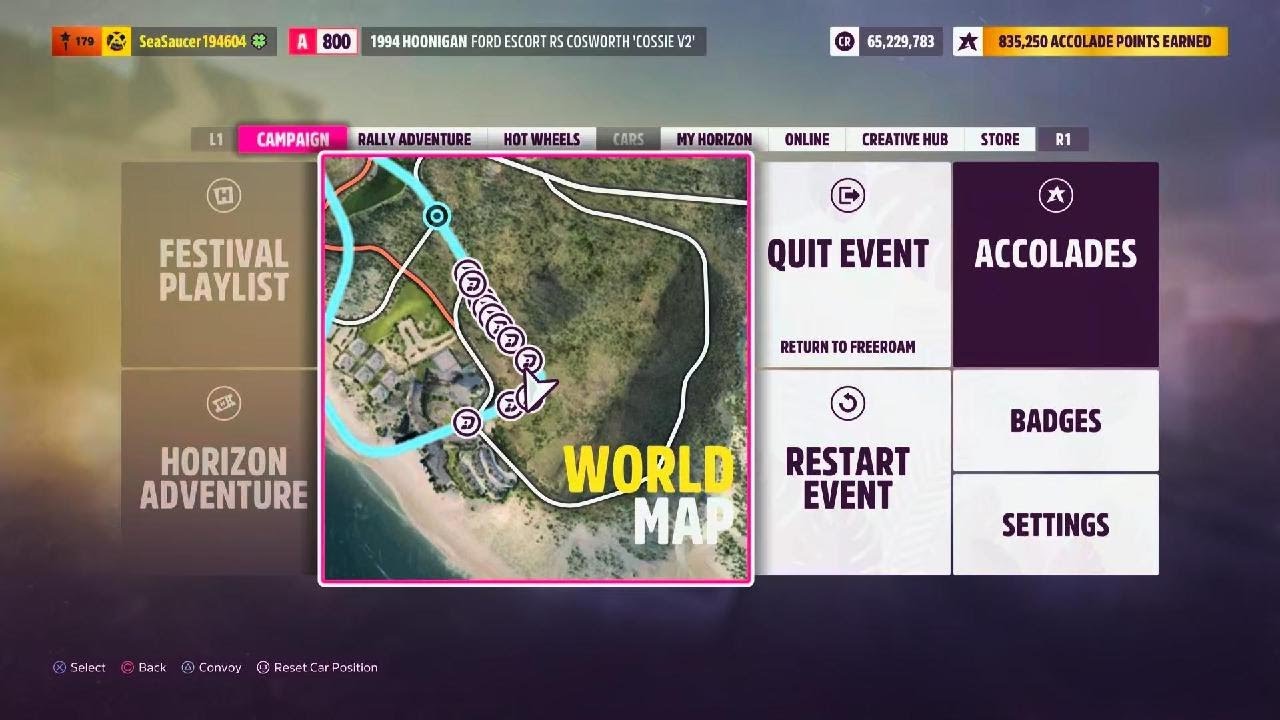 Forza Horizon 5 festival playlist