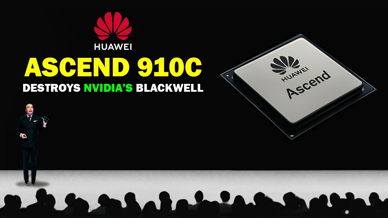 This NEW Huawei AI Chip Is SCARING Nvidia!
