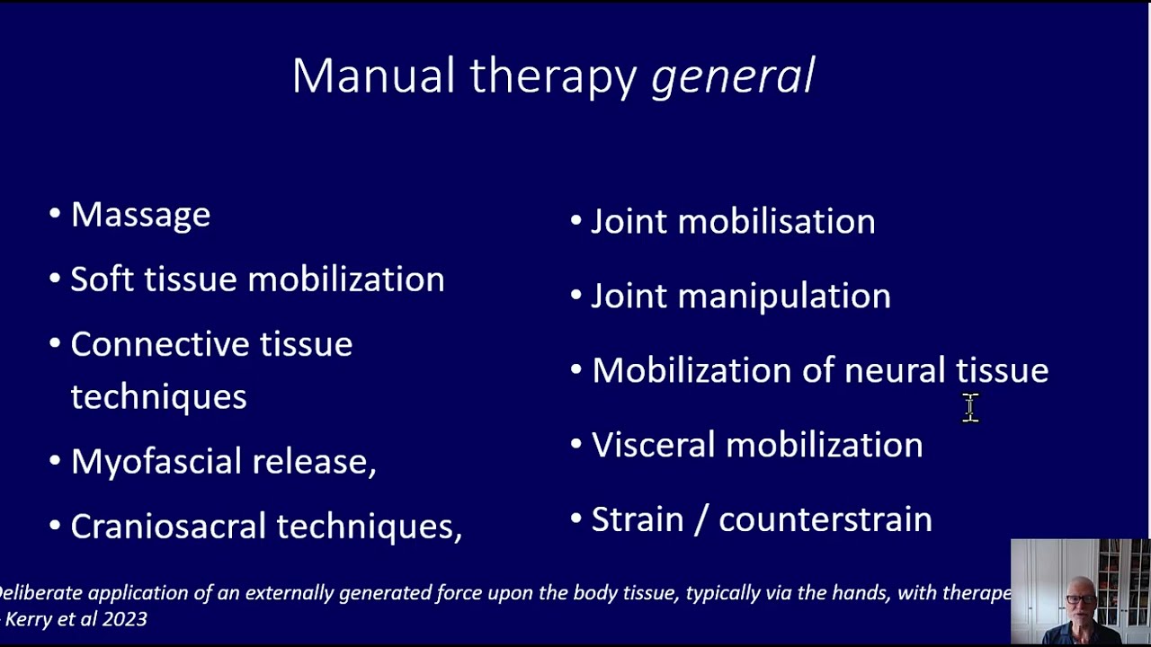 The future of  manual therapy