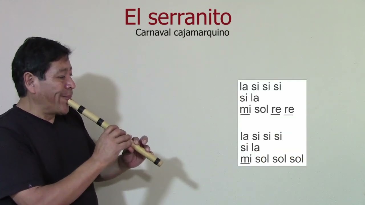 EL SERRANITO Carnaval cajamarquino en Quena