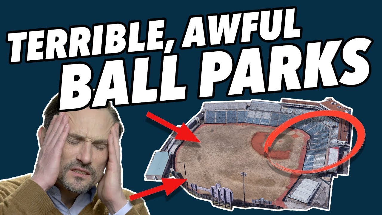 Critiquing the WORST MINOR LEAGUE Ballparks in America - More Terribad Stadiums