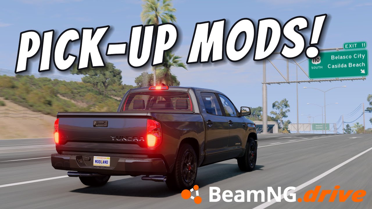 Модификации пикапов для BeamNG Drive!
