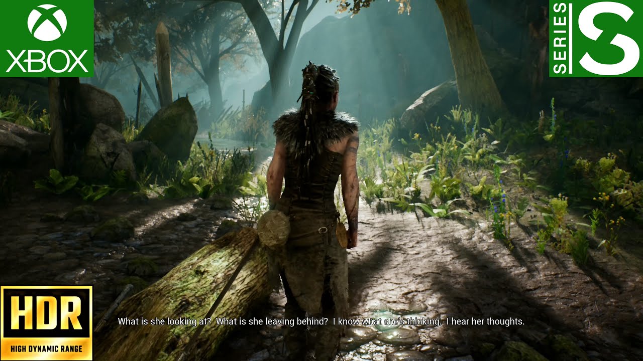 Hellblade Senua's Sacrifice - Xbox Series S Gameplay HDR