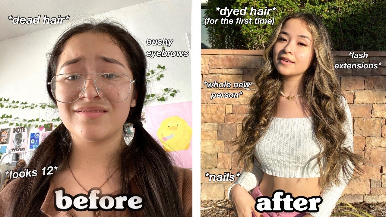 forcing a GLOW UP for 2021 *i changed my entire appearance*