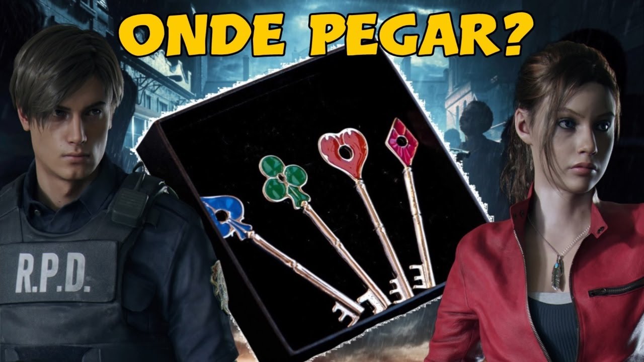 RESIDENT EVIL 2 Remake - Todas as Chaves