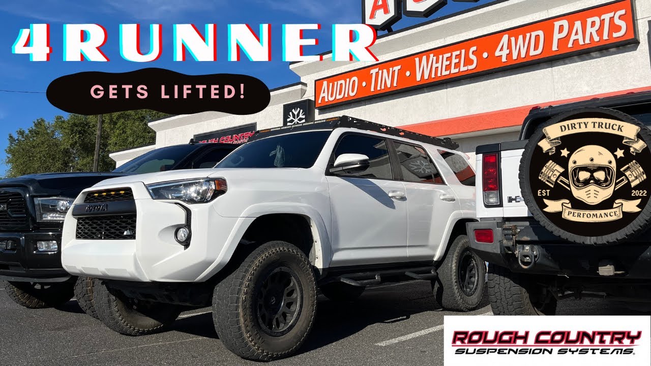 5th Gen 4Runner Rough Country Lift Kit Install