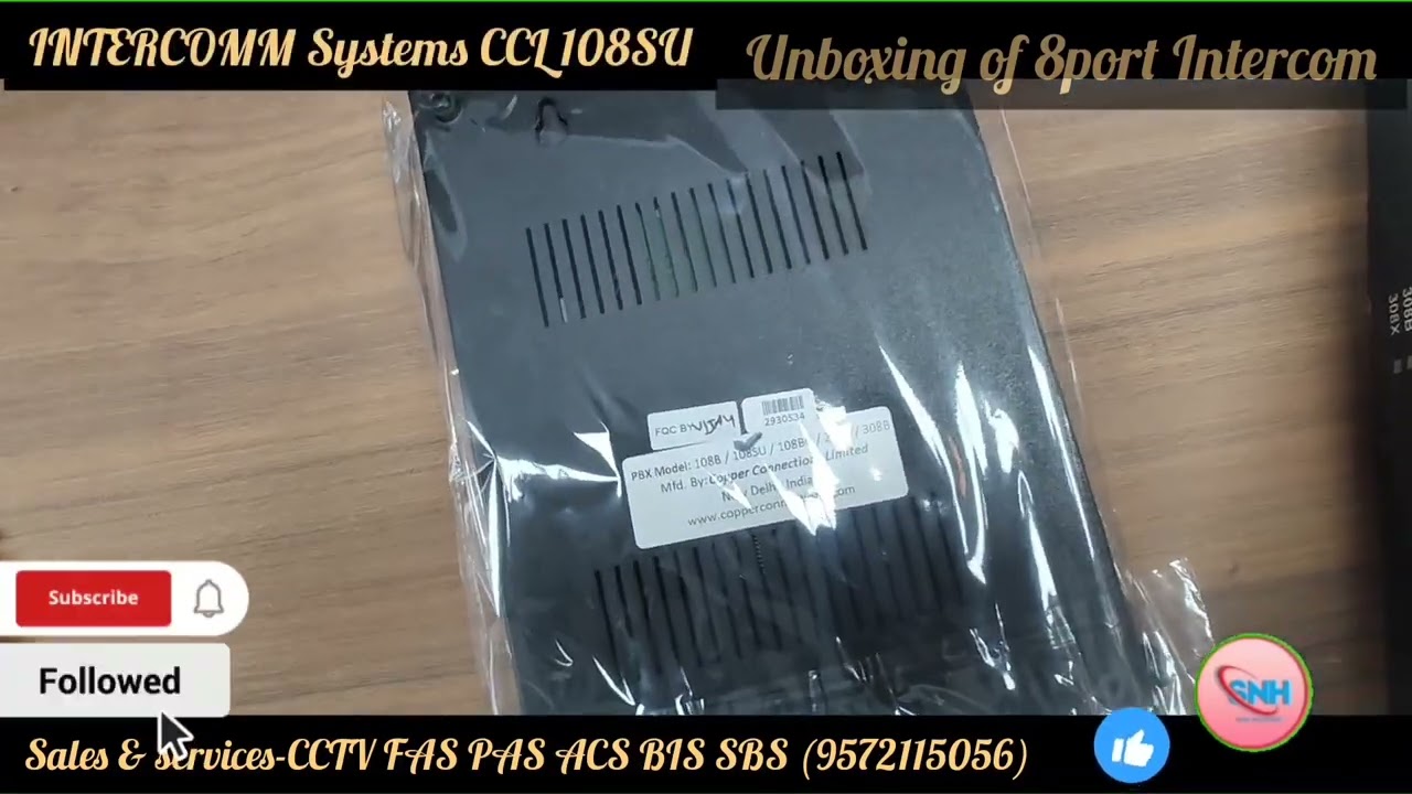 Intercom System Unboxing and Key Features of CCL PBX CCL108SU.CCL EPABX 108 INTERCOM SYSTEM