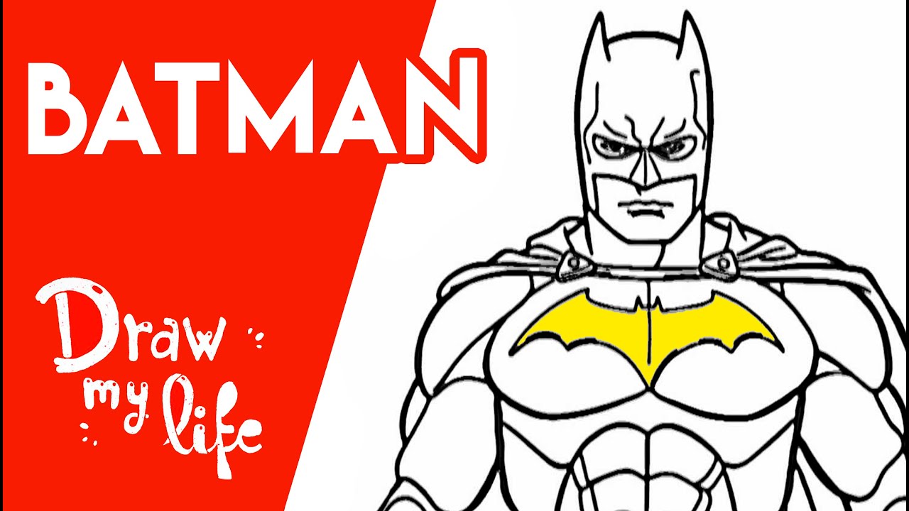 BATMAN - Draw My Life con @Bilobedvalle