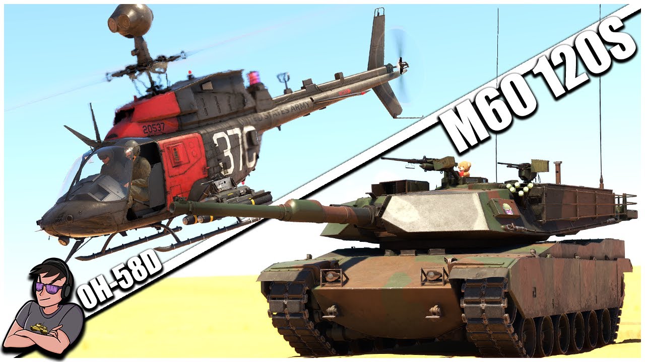 The Duo That Gives You a TASTE of Top Tier - M60 120S & OH-58D - War Thunder