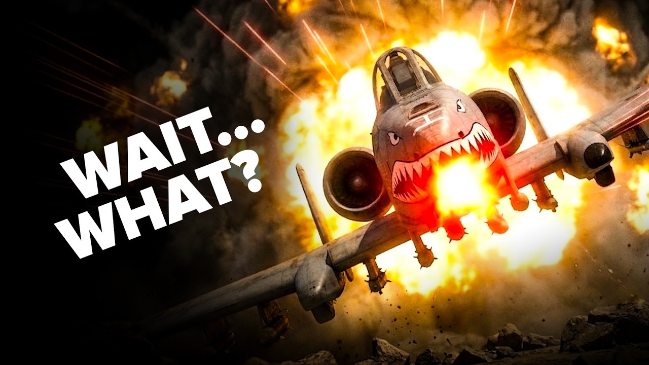 Американский A-10 Warthog просто БРРРРТ Иранские ополченцы... Они думали, что это АРМАГЕДДОН