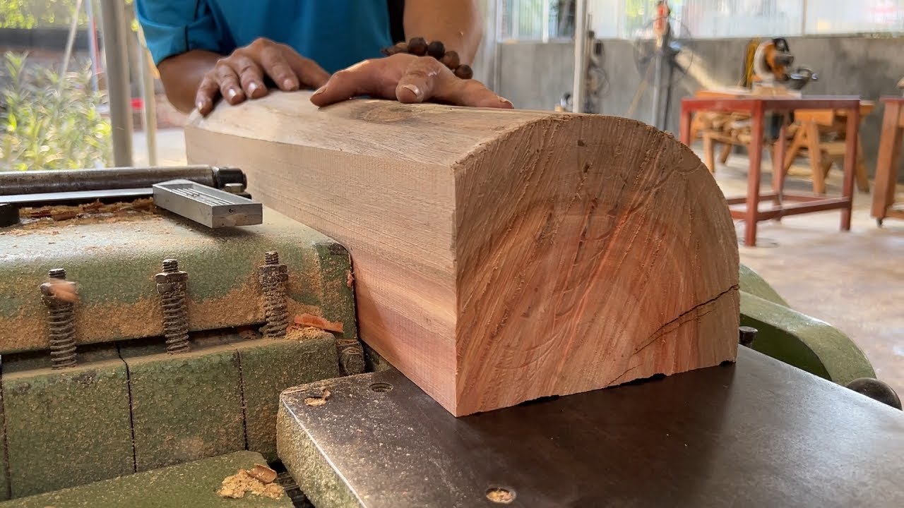 Young Carpenter's Skills - Carpentry Is Not Difficult, Let's See How A Rectangular Table Is Made