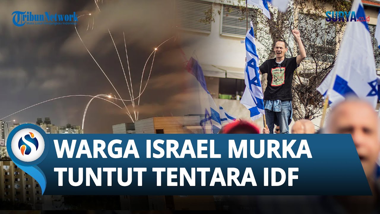 PERANG INTERNAL di Tel Aviv PECAH! Warga Israel Gugat Tentara IDF Imbas Roket Hamas Jebol Iron Dome