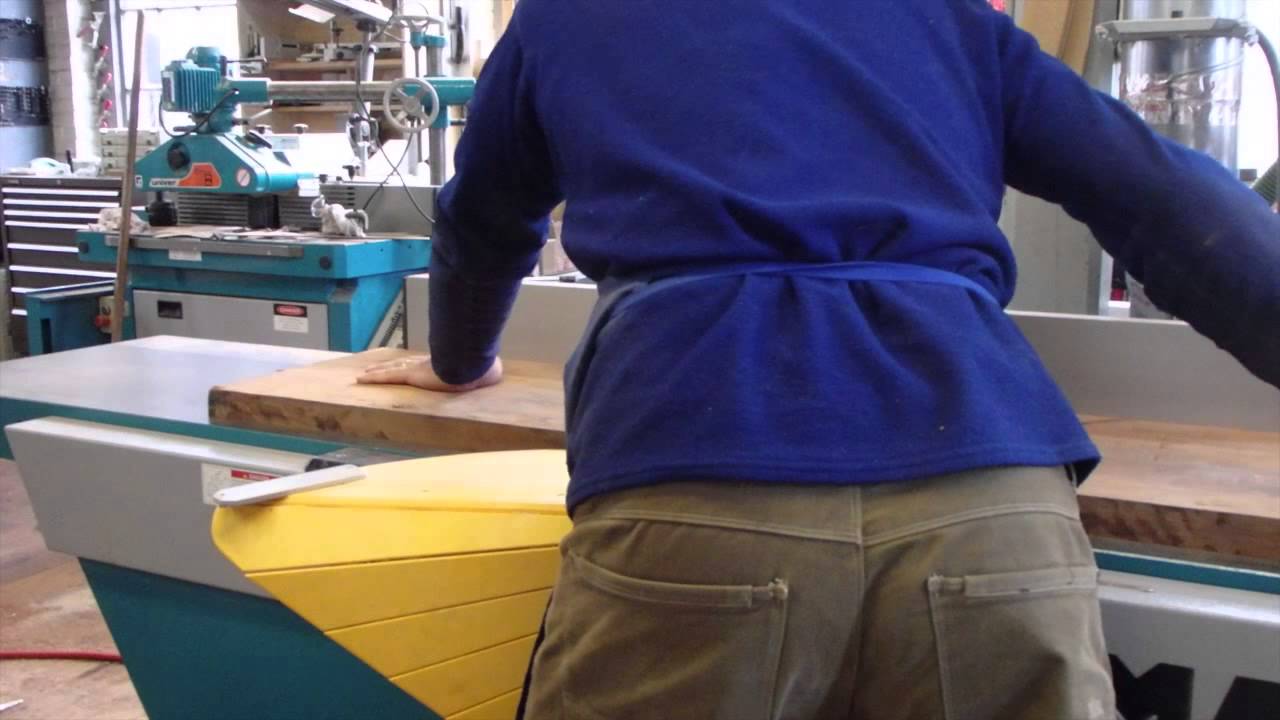 Jointing, Resawing (Bubinga)