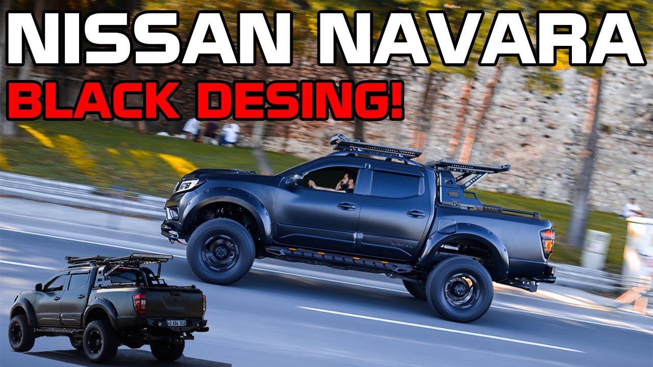 NISSAN NAVARA ЧЕРНЫЙ ДИЗАЙН!