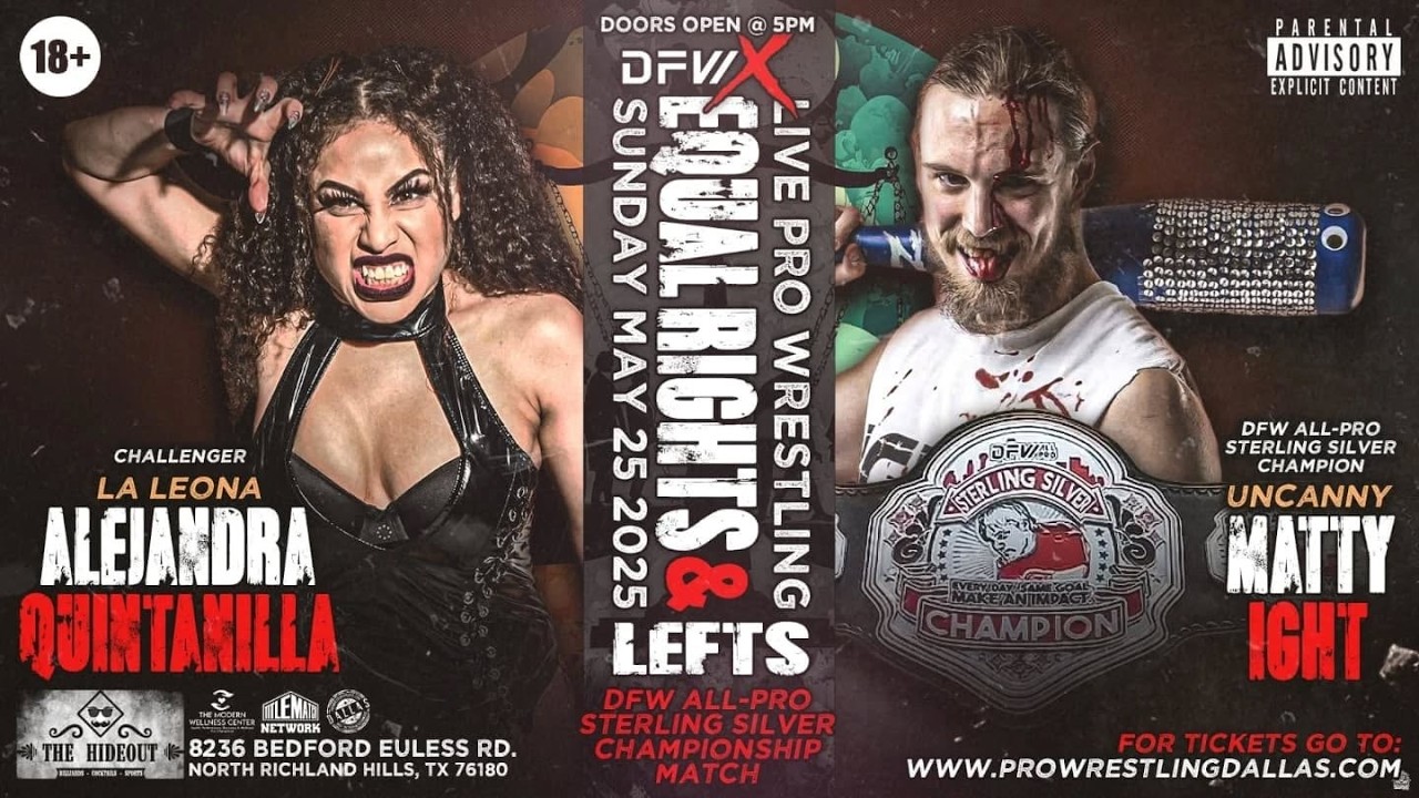 Intergender Championship Match - La Leona Alejandra Quintanilla vs Matty Ight