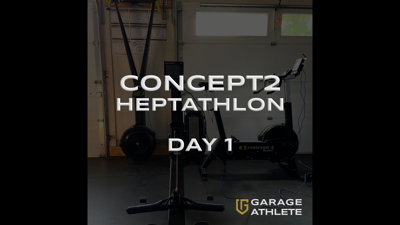 Concept2 Heptathlon Challenge - Day 1