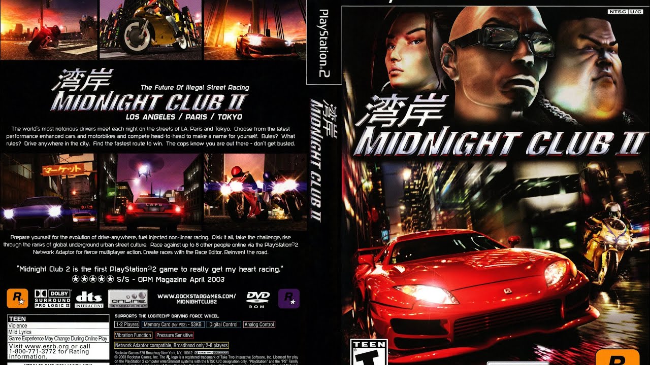 MIDNIGHT CLUB 2 GAMEPLAY 🎮