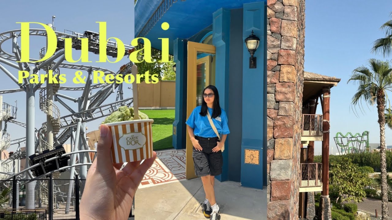 Dubai Parks and Resorts | part 2 vlog | lapita hotel, motiongate, outlet village