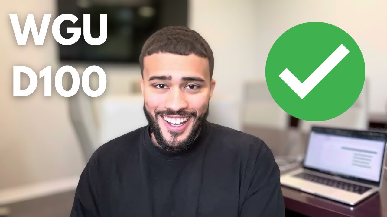 How to pass D100 Intro to Spreadsheets at WGU