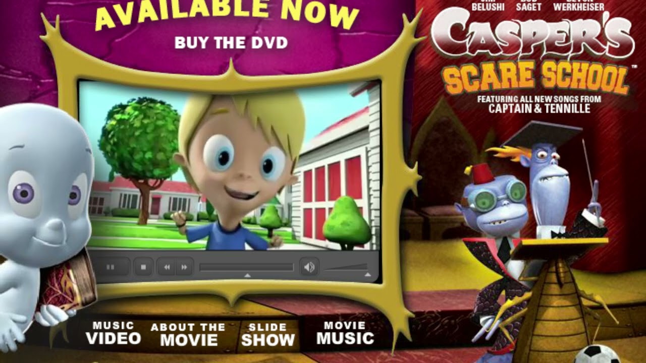 Casper Scare School 2006 website Music Video