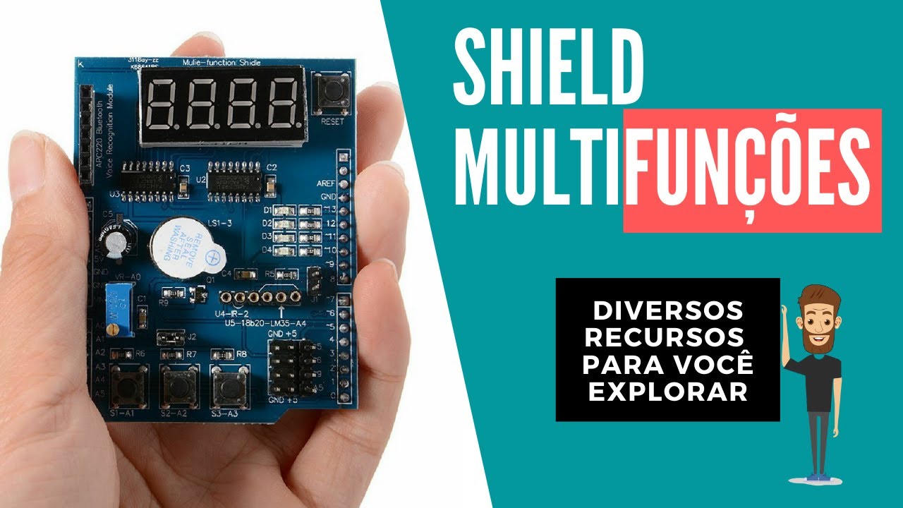 Super Fácil: Um SHIELD com diversos recursos para você explorar