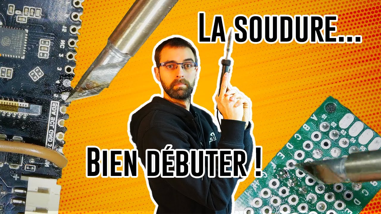 Comment souder (pour l'&eacute;lectronique) quand on d&eacute;bute ? TUTO