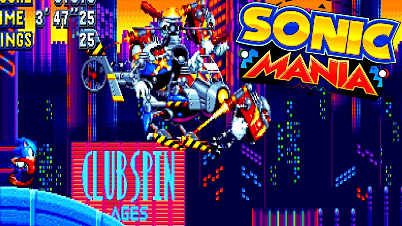 Sonic Mania 💙 Studiopolis Zone 💙 Full Walkthrough No Commentary Nintendo Switch #3