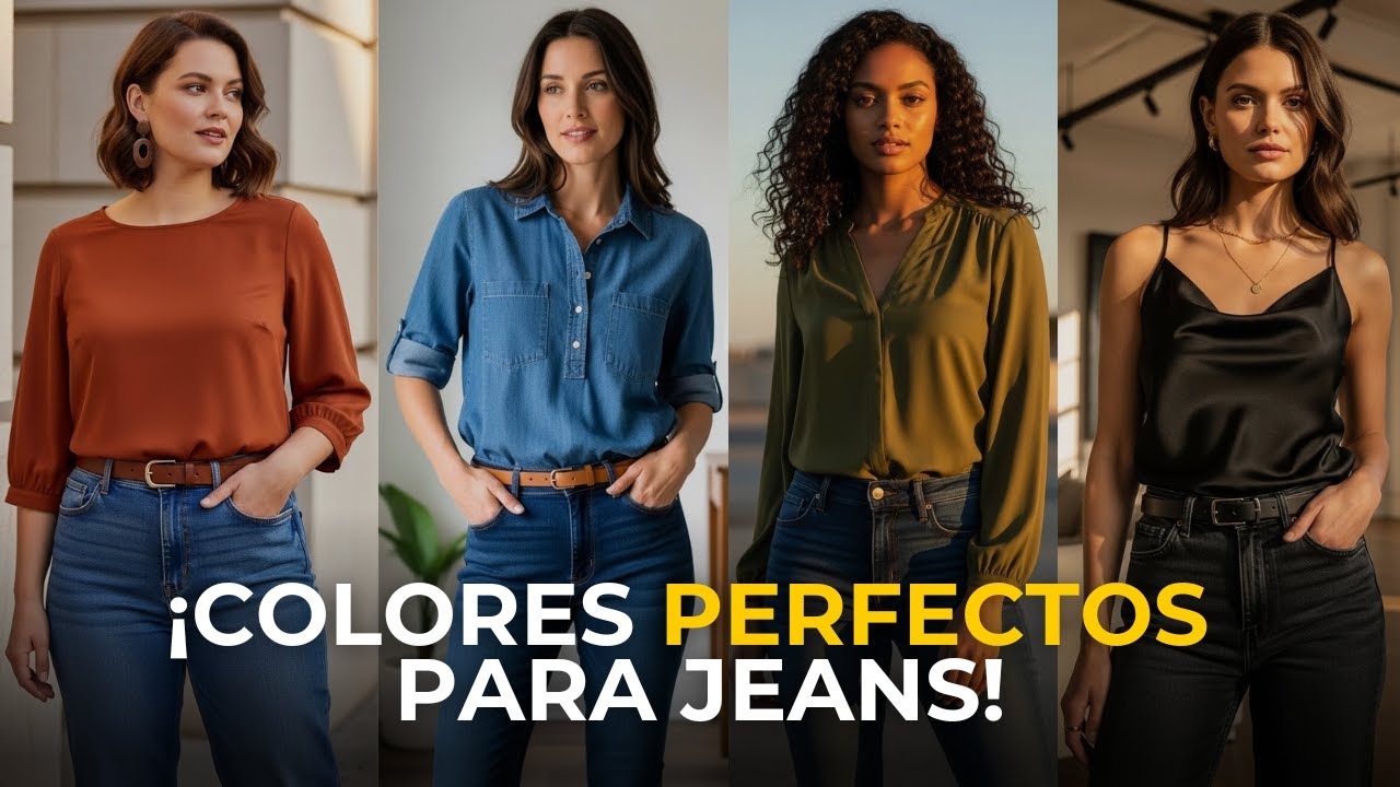 Los Mejores Colores Para Combinar Con Jeans.