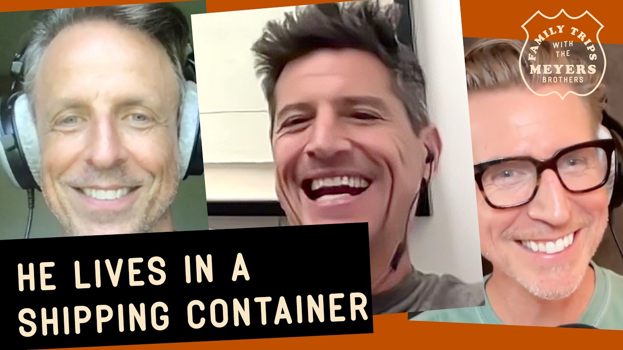 SIMON REX Lives in a Joshua Tree Shipping Container