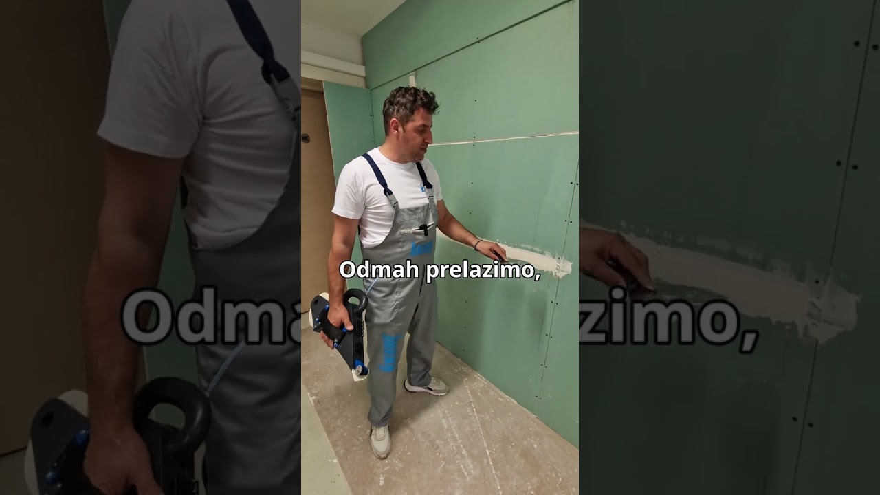 #bandaziranje gipsanih ploca tejperom# saveti vaseg majstora