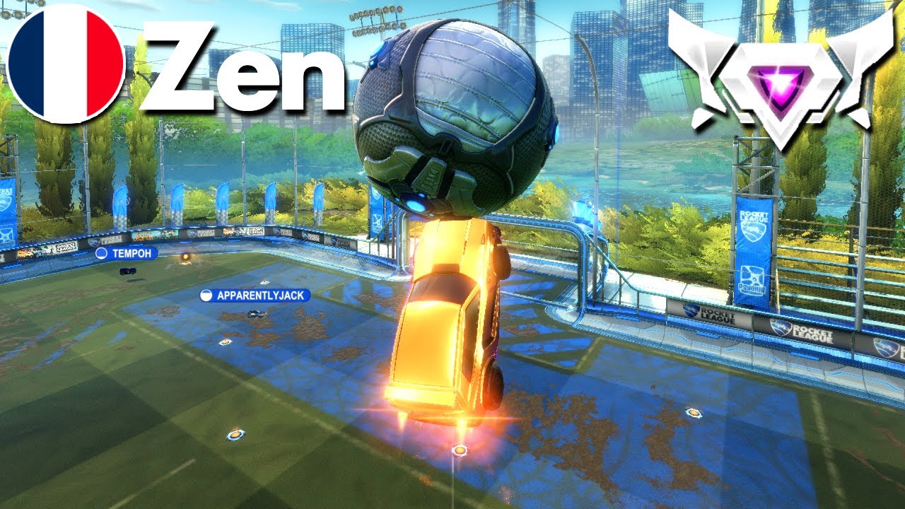 ZEN AMAZING Rocket League Gameplay (SSL 2v2)