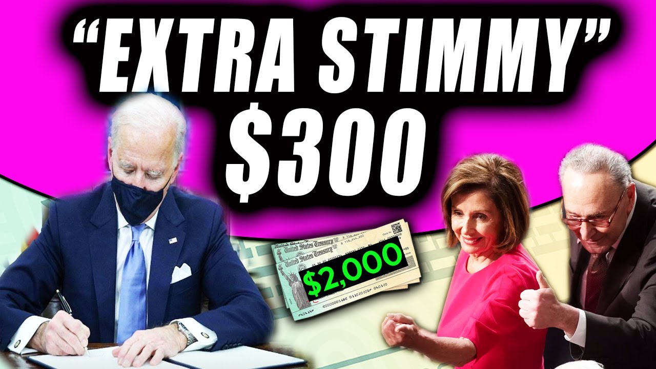 $300 Monthly Check CONFIRMED, $2000 Bonus Check, 4th Stimulus Check Update, $1,000 Mask Fine & More