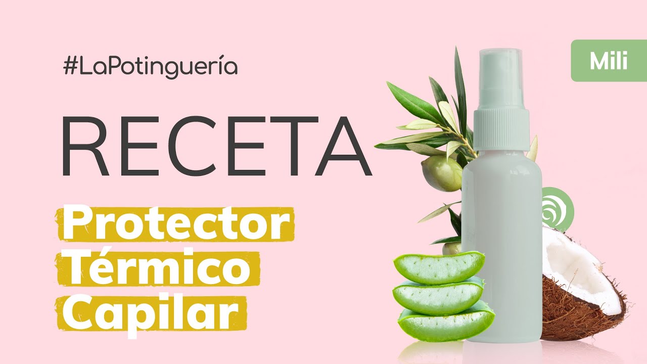 Cómo hacer Protector Capilar Térmico Casero | Cosmética Casera y Natural - Jabonarium #LaPotinguería