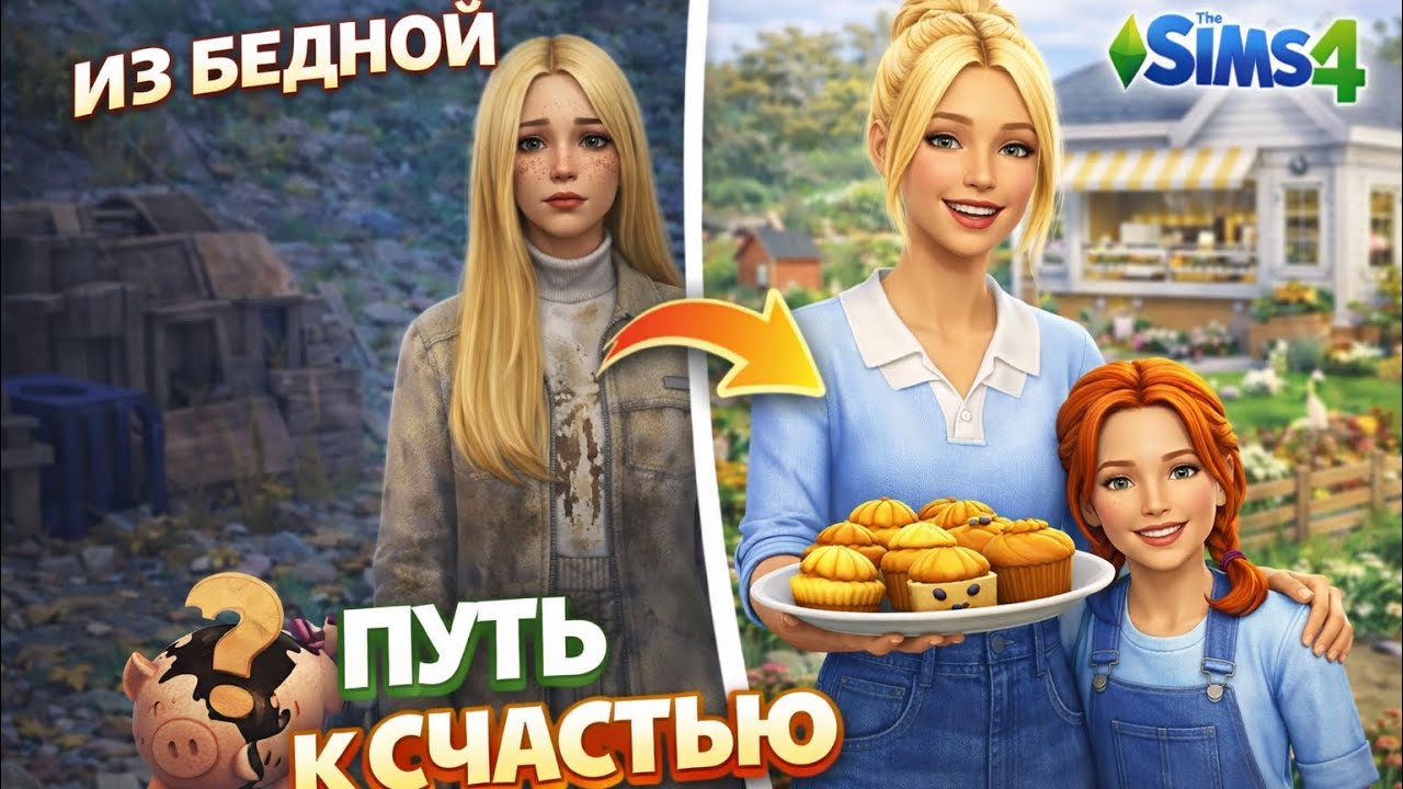 100 ДНЕЙ ХАРДКОРА в Симс 4 💍 Путь к счастью