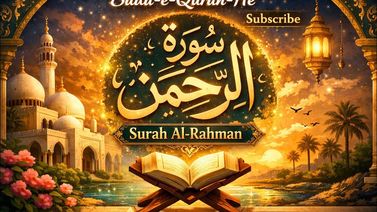 Surah Al Rahman سورة الرَّحْمَـن Dil Ko Sukoon Dene Wali Tilawat | Sada-e-Quran-He