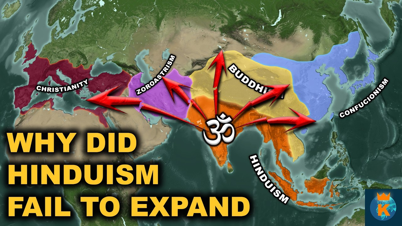 Why Didn't Hinduism Spread Beyond India and South-East Asia?